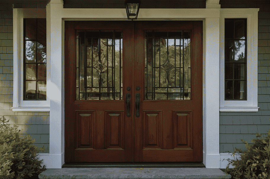 solid exterior door