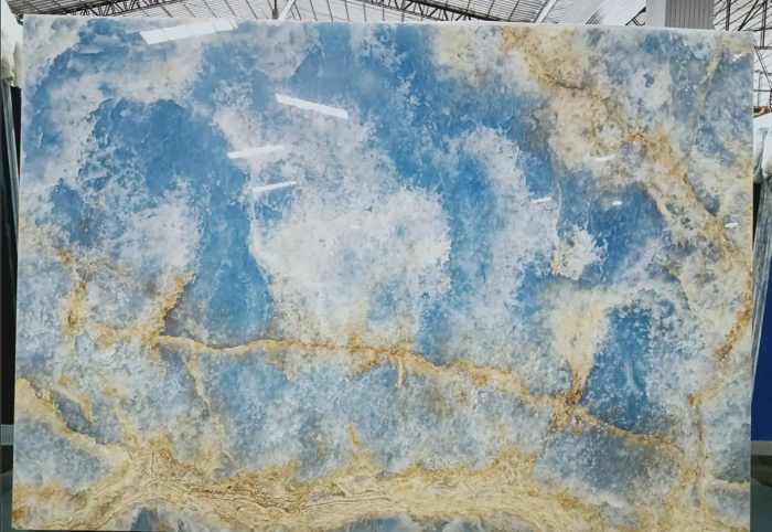 Marble countertop with two bowls, showcasing elegant design.