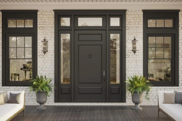 how to install an exterior door