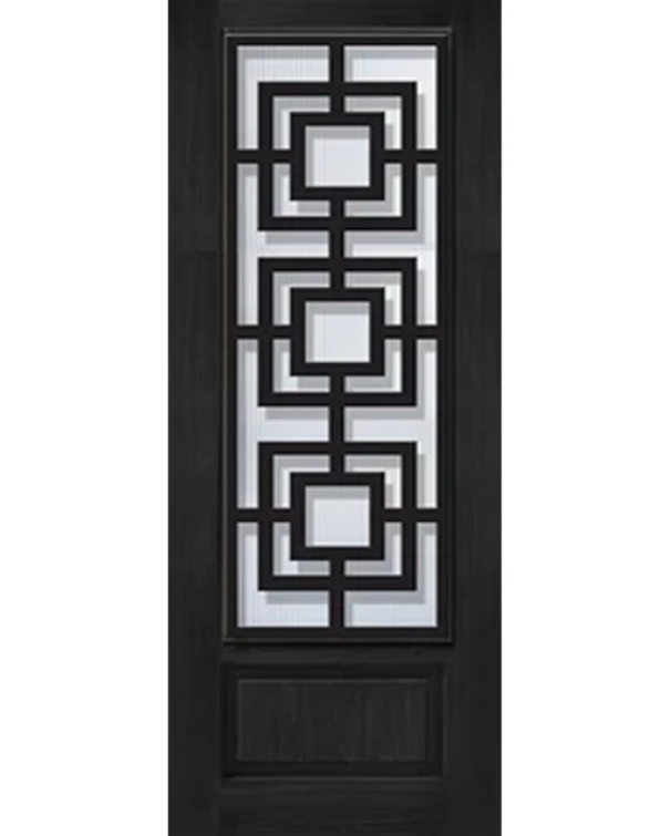 1-panel-34-lite-moderna-fiberglass-entry-door-steel-grille